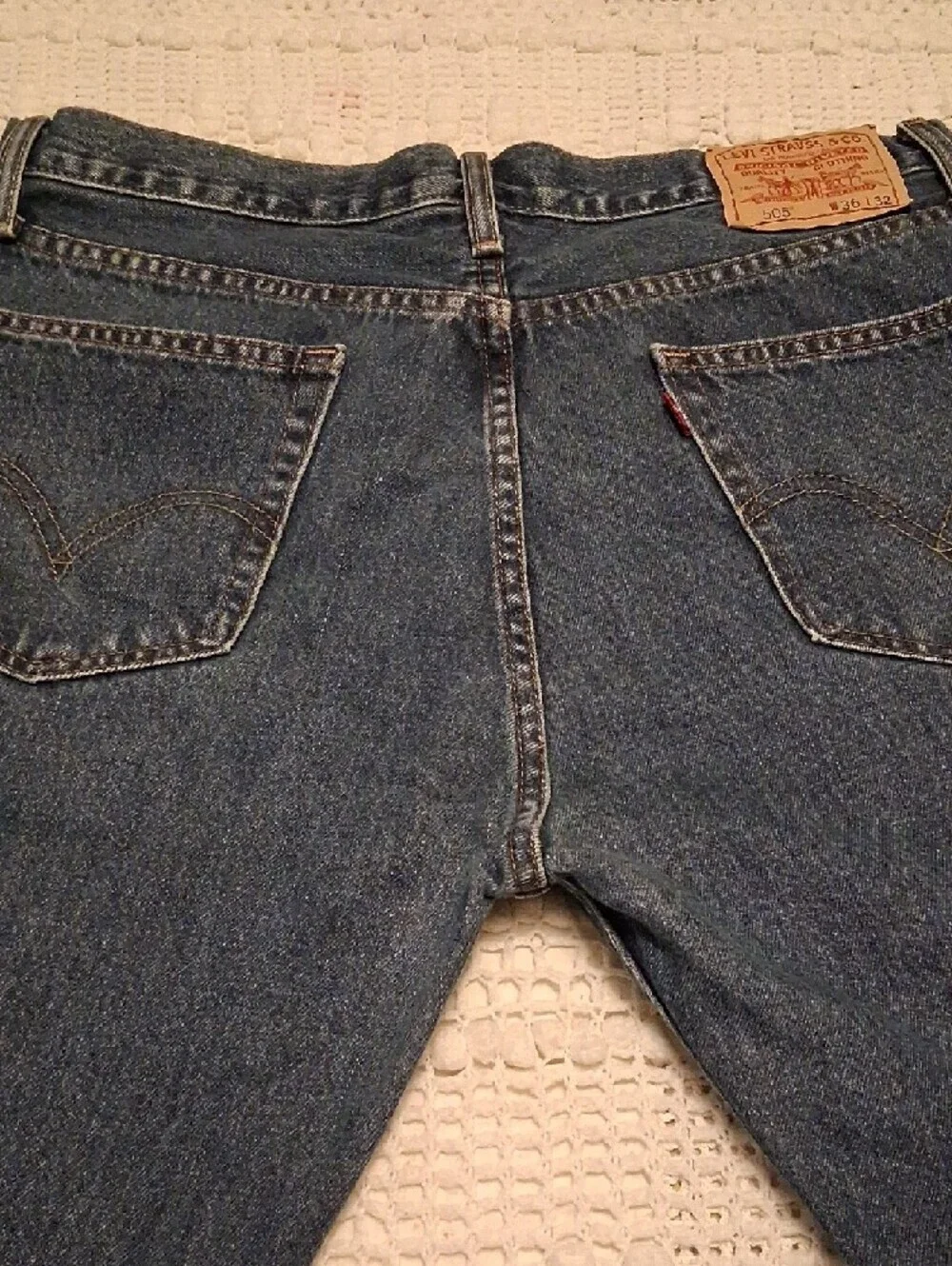 Levi's Men's Classic 505 Straight Leg Jeans 36x32